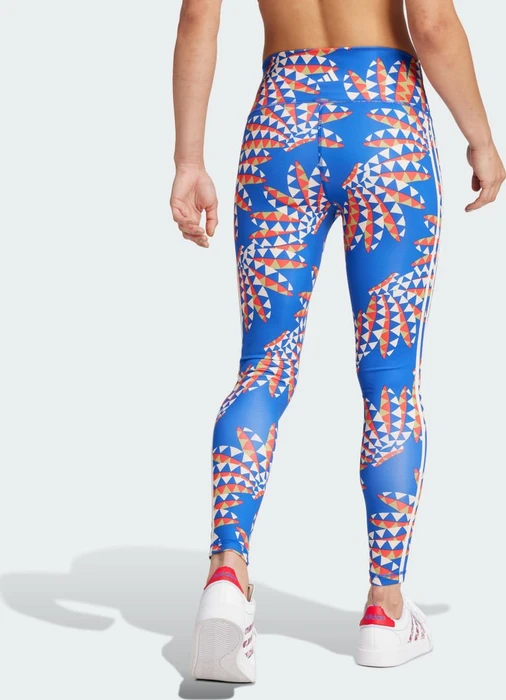 adidas x FARM Rio Hose 7/8 bold blue/bliss orange (Damen)