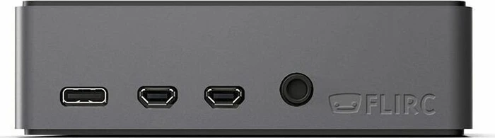 Flirc Gehäuse für Raspberry Pi 4, Kodi Edition, anthrazit