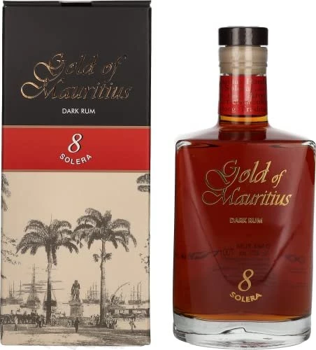 Gold of Mauritius Dark Rum Solera 8 Years Old 700ml