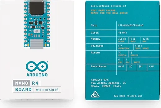 Arduino Nano R4 with Headers