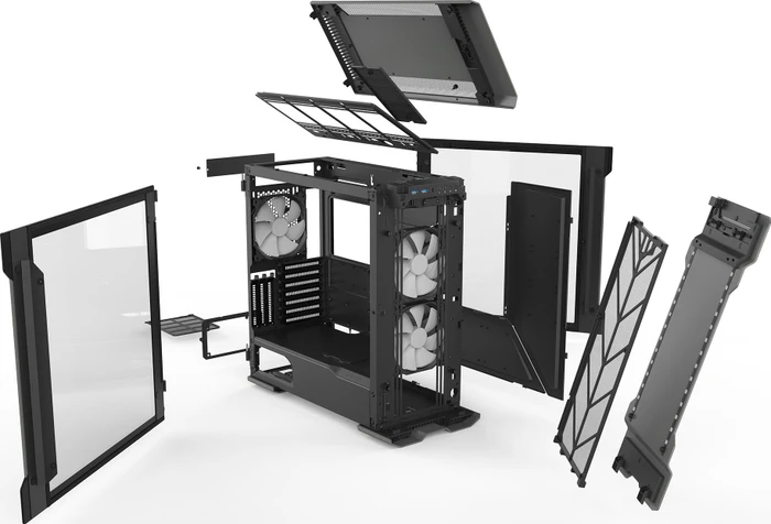 Phanteks Enthoo Evolv X, anthrazit, Glasfenster