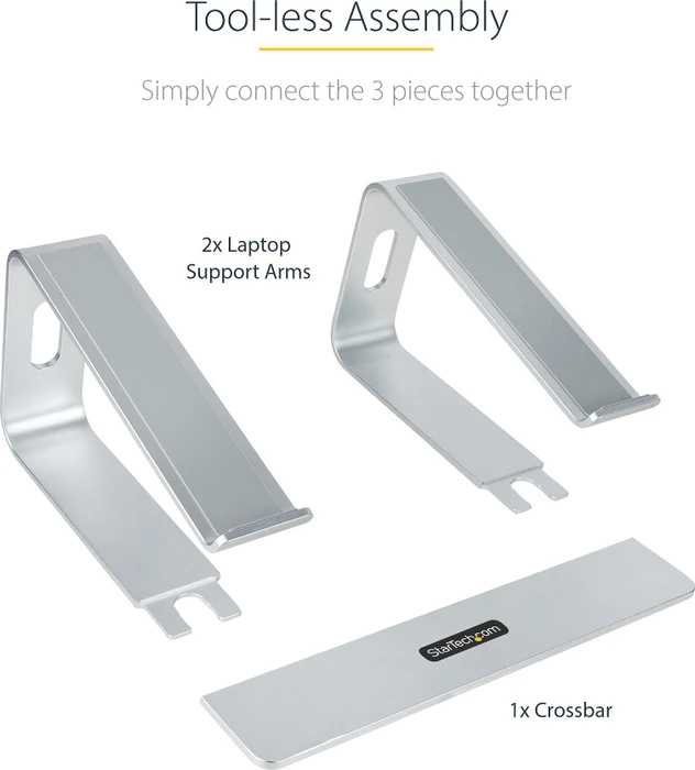 StarTech Notebook-Stand 13-17.3", silber