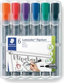Staedtler Lumocolor Flipchartmarker 356 sortiert, 6er-Set