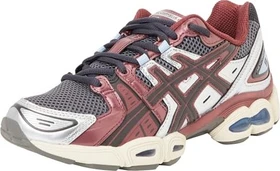 Asics Gel-Nimbus 9 truffle grey/dark cherry (Herren)