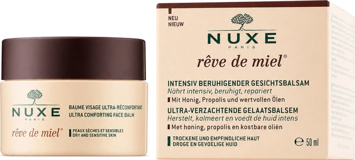 Nuxe Rêve de Miel Ultra Comforting Face Balm, 50ml