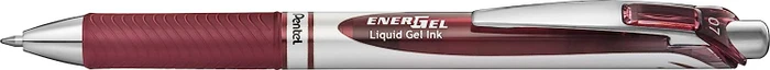 Pentel EnerGel XM BL77 Gelroller burgunder/silber
