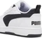 Puma Rebound V6 Lo puma white/puma black (Junior) Vorschaubild