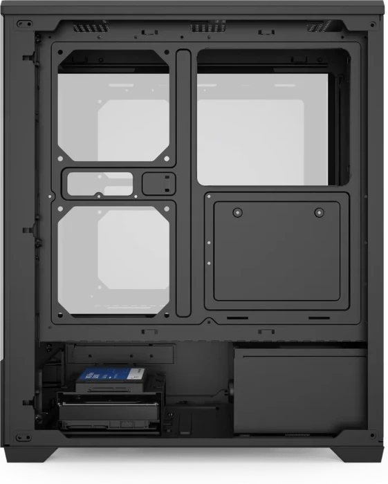 DarkFlash C365 Black, Glasfenster