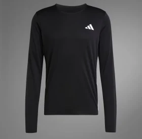 adidas Adizero Running Laufshirt langarm schwarz (Herren)