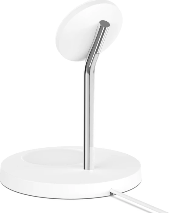 Belkin BoostCharge Pro 2-in-1 Wireless Charger Stand mit MagSafe weiß