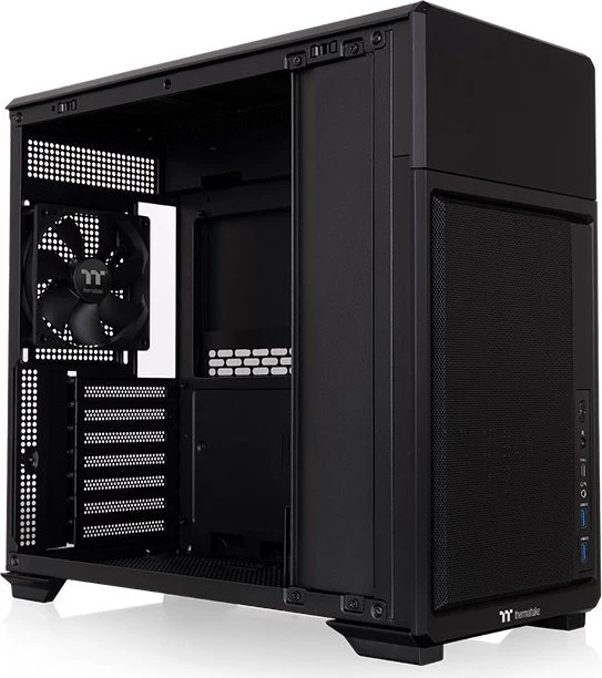Thermaltake TR300 TG Black, schwarz, Glasfenster