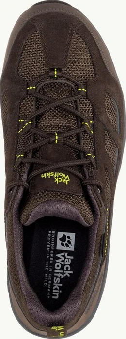 Jack Wolfskin Vojo 3 Texapore Low dark brown/lime (Herren)