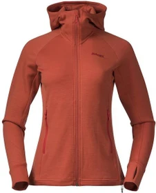 Bergans Ulstein Wool Hood Funktionsjacke brick (Damen)