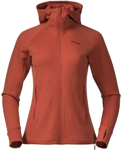 Bergans Ulstein Wool Hood Funktionsjacke brick (Damen)