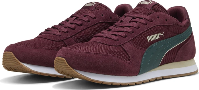 Puma ST Miler ruby shimmer/green terrain/desert dust/gum
