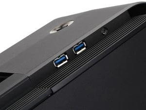 SilverStone Temjin TJ11 schwarz, Acrylfenster