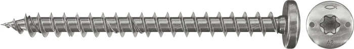 fischer Spanplattenschraube PowerFast FPF-PT A2F