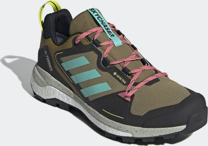 adidas Terrex Skychaser GTX 2.0 brown malt/acid mint/acid yellow (Herren)