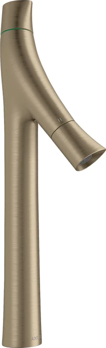 Hansgrohe Axor Starck Organic 240 Waschbeckenarmatur mit Ablaufgarnitur brushed nickel