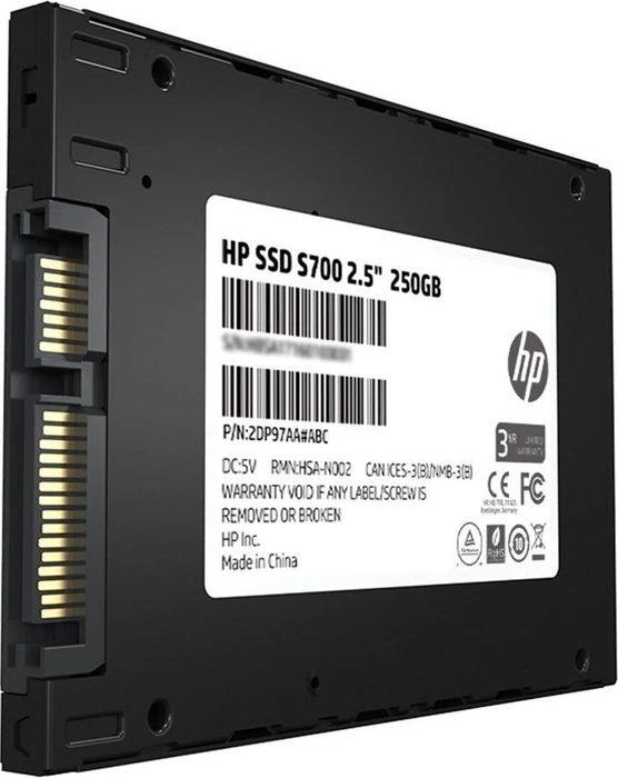 HP SSD S700 250GB, 2.5" / SATA 6Gb/s