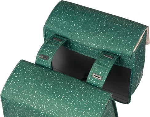 Basil Flair Doppeltasche Gepäcktasche grün