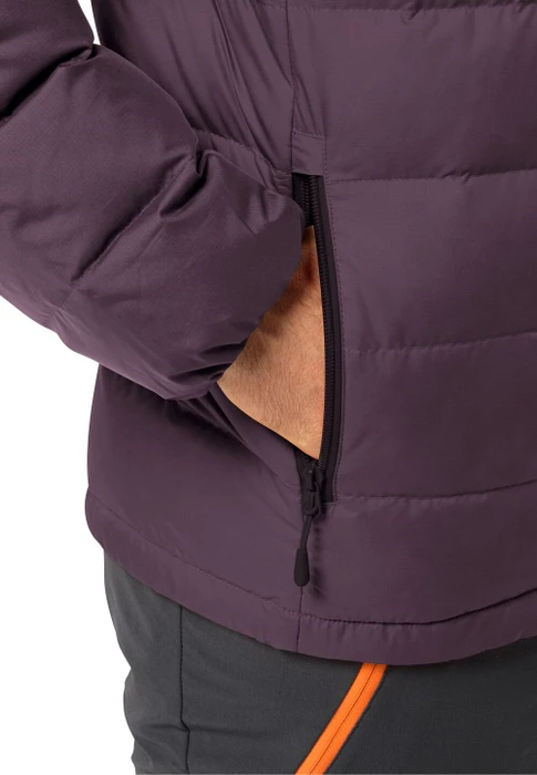 Jack Wolfskin Ather Down Funktionsjacke midnight plum (Herren)