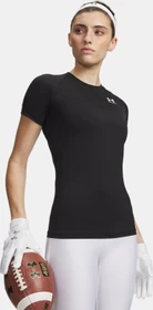 Under Armour HeatGear Armour Kompressionsshirt kurzarm ultimate black/white (Damen)