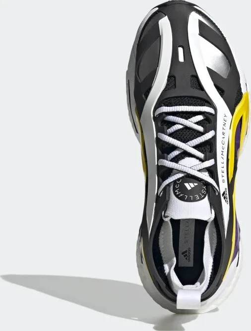 adidas Solar Glide by Stella McCartney core black/active purple/shock yellow (Damen)