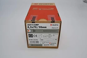 Würth ASSY 4 CSMP 4.5x70 Spanplattenschraube, 4.5x70mm, 200 Stück