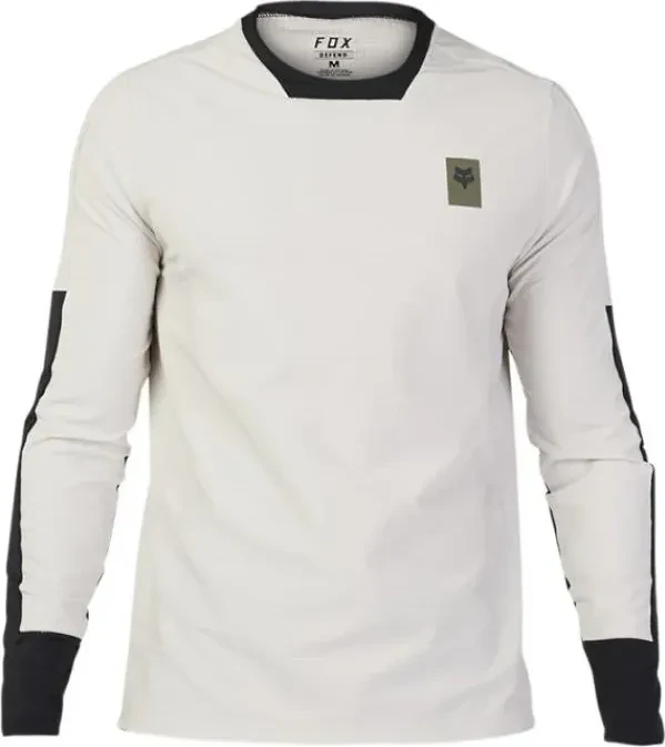 Fox Racing Defend Thermal Trikot langarm vintage white (Herren)