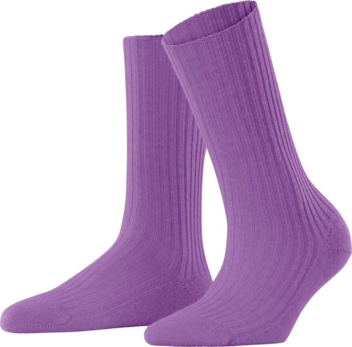 Falke Cosy Wool Boot Socken pink iris (Damen)