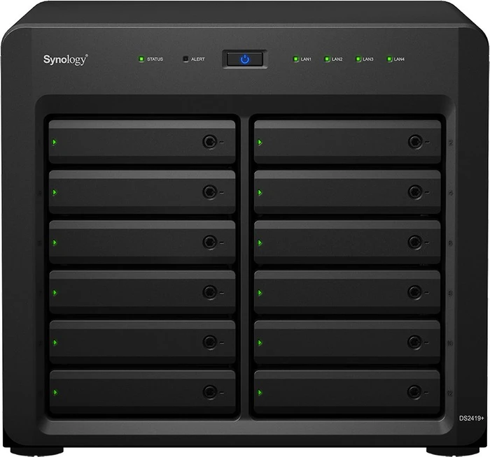 Synology DiskStation DS2419+, 4GB RAM, 4x RJ-45 1000Base-T, 2x USB-A 3.0