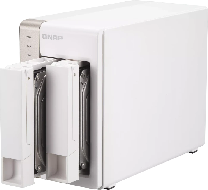 QNAP Turbo Station TS-251 12TB, 2GB RAM, 2x RJ-45 1000Base-T, 2x USB-A 3.0