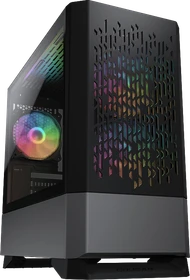 Cougar MG140 Air RGB, schwarz, Glasfenster (CGR-5JM8B-AIR-RGB / 385JM80.0001)