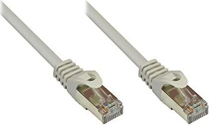 Good Connections RNS Patchkabel, Cat5e, SF/UTP, RJ-45/RJ-45, 0.5m, grau