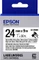Epson LK-6WBC/LC-6WBC9 Cable Wrap Beschriftungsband, 24mm, schwarz/weiß Vorschaubild