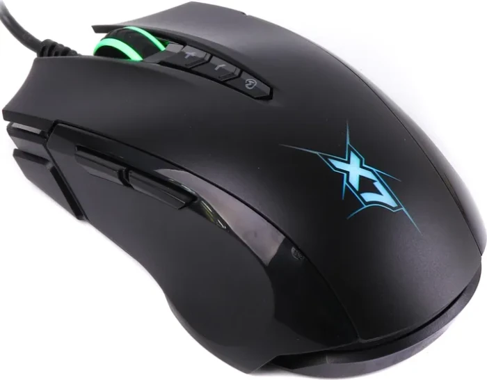 A4Tech X89 Oscar Neon Gaming Mouse, Stone schwarz, USB