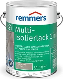 Remmers Multi-Lack 3in1 Metallschutzmittel silbergrau (RAL7001), 2.5l
