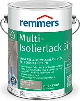 Remmers Multi-Lack 3in1 Metallschutzmittel silbergrau (RAL7001), 2.5l