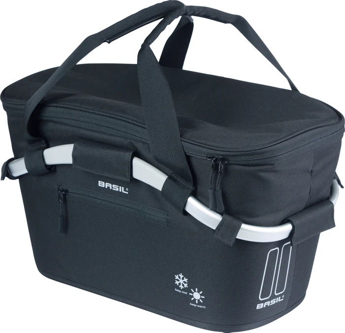 Basil Classic Carry All Iso MIK Fahrradkorb schwarz