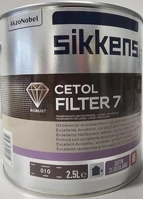 Sikkens Cetol Filter 7 Plus Dickschicht-Lasur 010 nussbaum, 2.5l