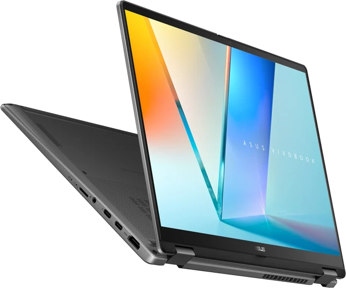 ASUS VivoBook 14 Flip TP3407SA-QL003W, Matte Gray, Core Ultra 5 226V, 16GB RAM, 512GB SSD, DE