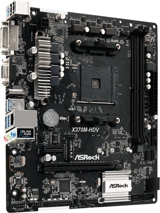 ASRock X370M-HDV (AMD AM4)
