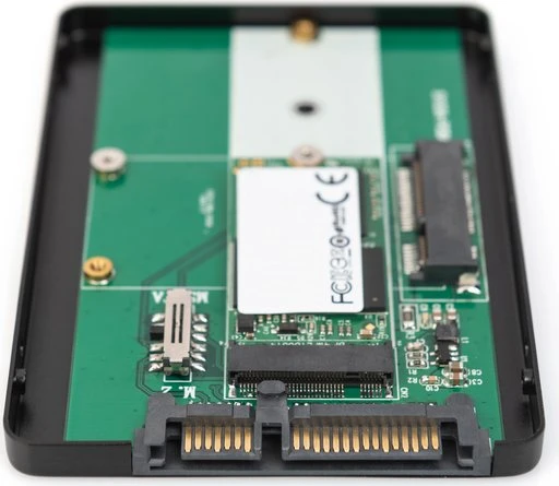 Digitus 2.5" Festplattenadapter, SATA auf M.2 oder mSATA