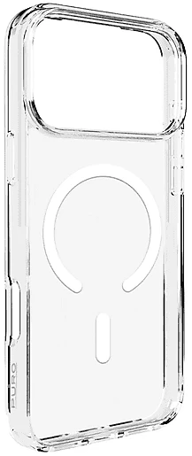 Puro Cover Lite Mag für Apple iPhone 17 Pro transparent/weiß