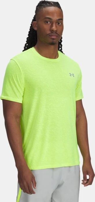 Under Armour Launch Camo Funktionsshirt kurzarm high vis yellow/reflective (Herren)