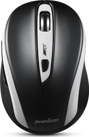 Perixx PERIMICE-721 WB Wireless Ergonomic Mouse schwarz/weiß, USB