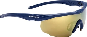 Swiss Eye Blackhawk Sports dark blue matt/brown gold revo