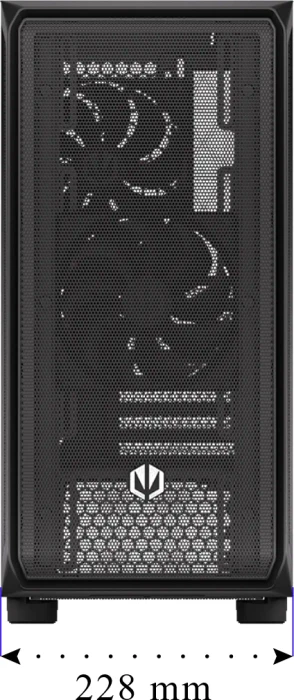 Endorfy Arx 500 Core, Glasfenster