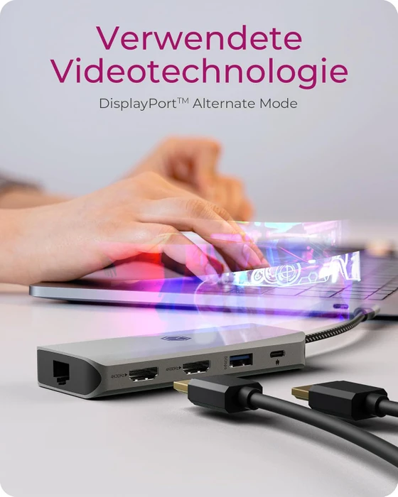 RaidSonic Icy Box IB-DK4012-CPD, USB-C 3.1 [Stecker]